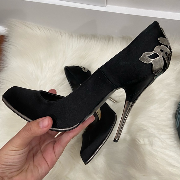 Stella McCarthey scarpa Tess s tunit silk satin heels - Picture 2 of 13